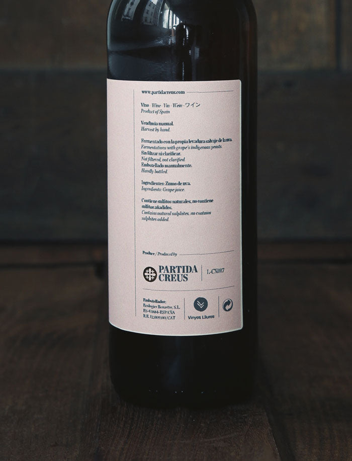 Magnum CX Cartoixa vin naturel blanc 2018 partida creus 3