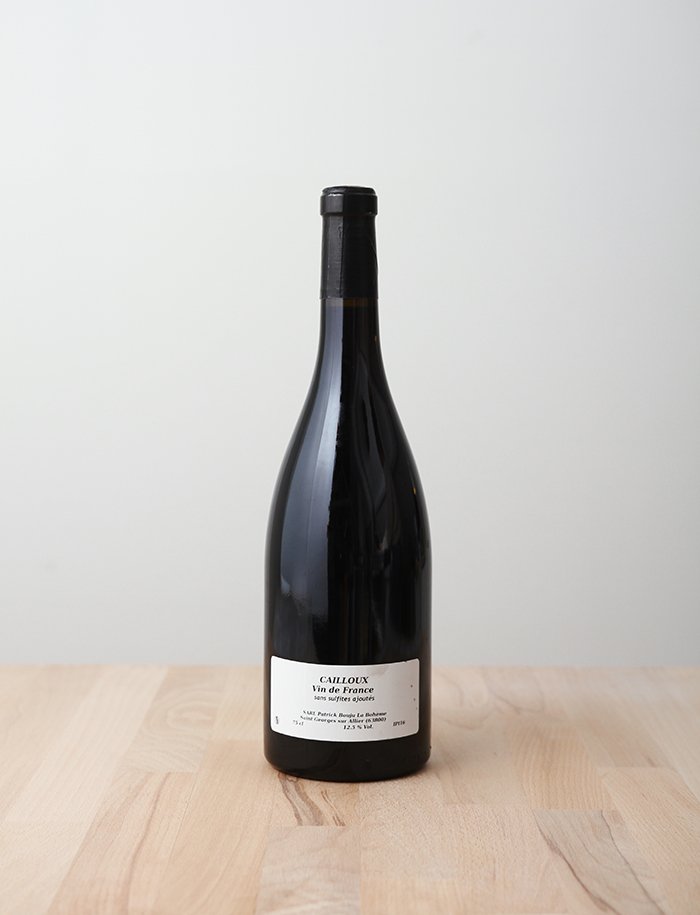 Magnum Cailloux vin naturel rouge 2016 patrick bouju 2