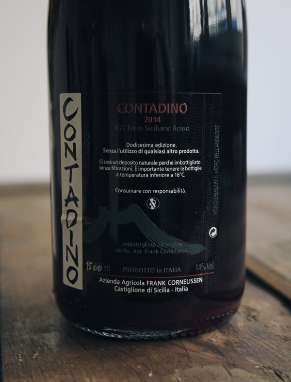 Magnum Contadino vin rouge 2014 Frank Cornelissen 2