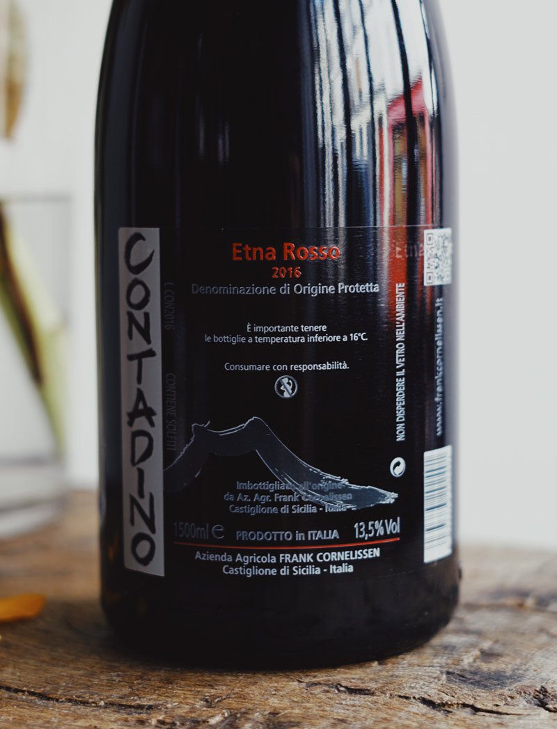 Magnum Contadino vin rouge 2016 Frank Cornelissen 2