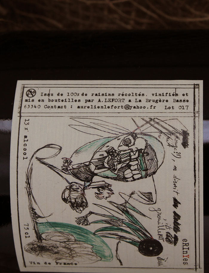 Magnum ErinYes vin naturel blanc petillant 2017 aurelien lefort 3