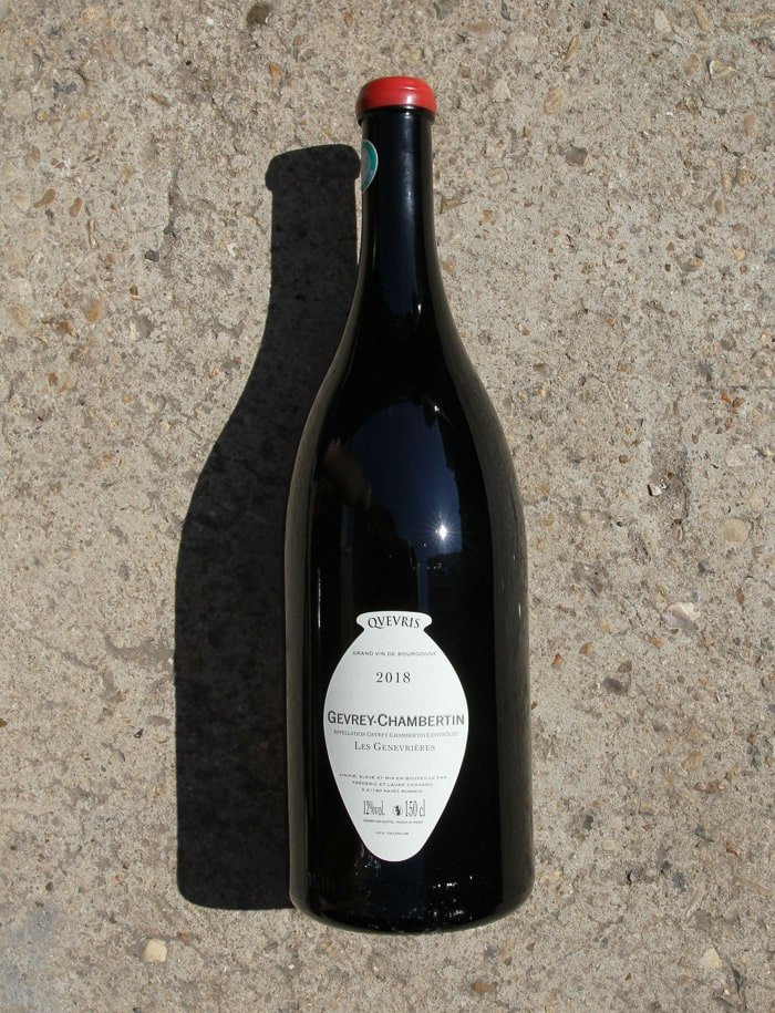 Magnum Gevrey Chambertin Les Genevrieres Qvevris vin naturel rouge 2018 Domaine de Chassorney Frederic Cossard 2 scaled 1