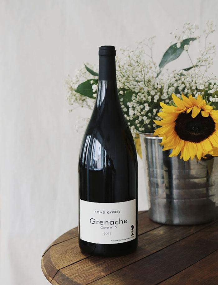 Magnum Grenache n5 vin naturel rouge 2017 fond cypres