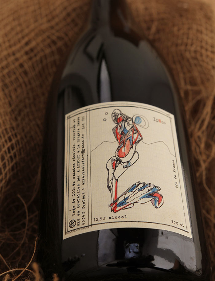 Magnum Ipno plus vin naturel rouge 2016 aurelien lefort 4