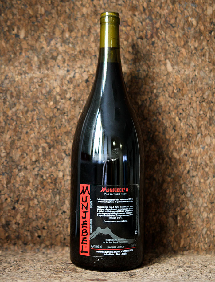 Magnum Munjebel 8 vin rouge 2010 Frank Cornelissen 1