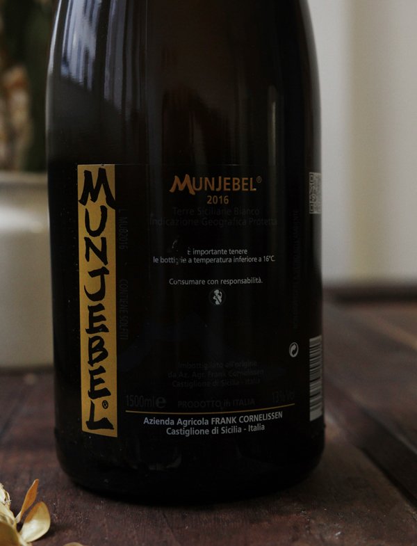 Magnum Munjebel vin blanc 2016 Frank Cornelissen 2