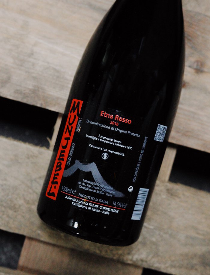 Magnum Munjebel vin rouge 2016 Frank Cornelissen 2