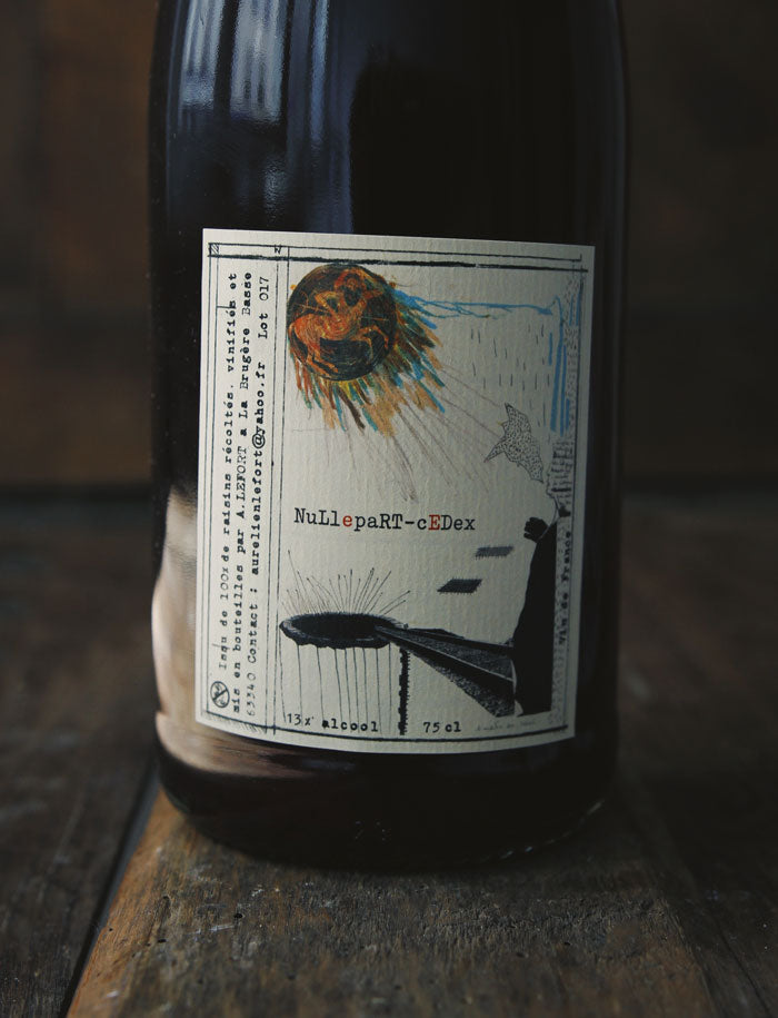 Magnum Nullepart Cedex vin naturel rouge 2019 aurelien lefort 2
