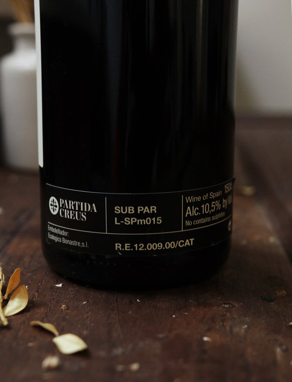 Magnum SP Subirat Parent vin naturel blanc 2018 partida creus 2