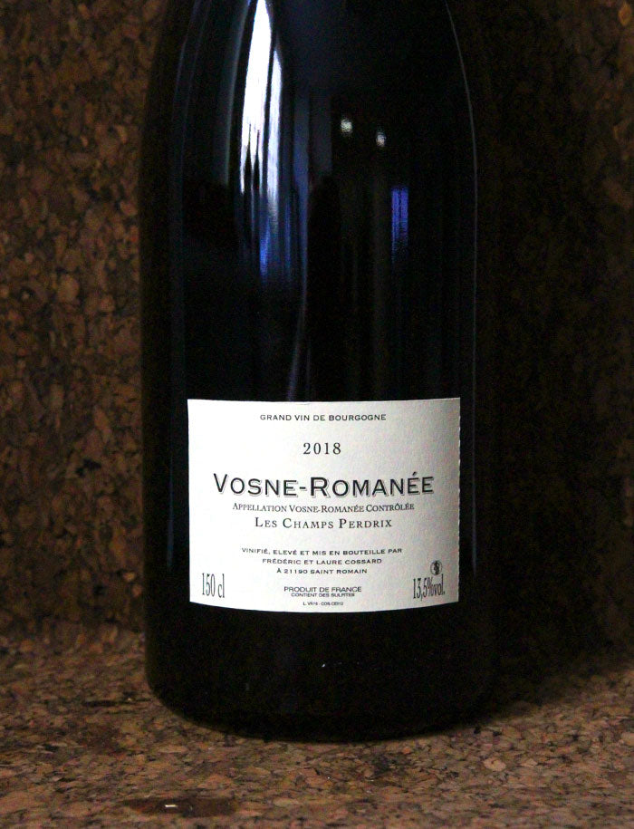 Magnum Vosne Romanee Champs Perdrix vin naturel rouge 2018 Domaine de Chassorney Frederic Cossard 2