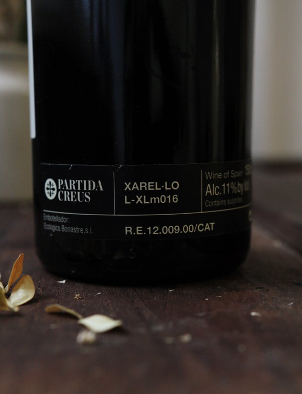 Magnum XL Xarel Lo vin naturel blanc 2017 partida creus 2