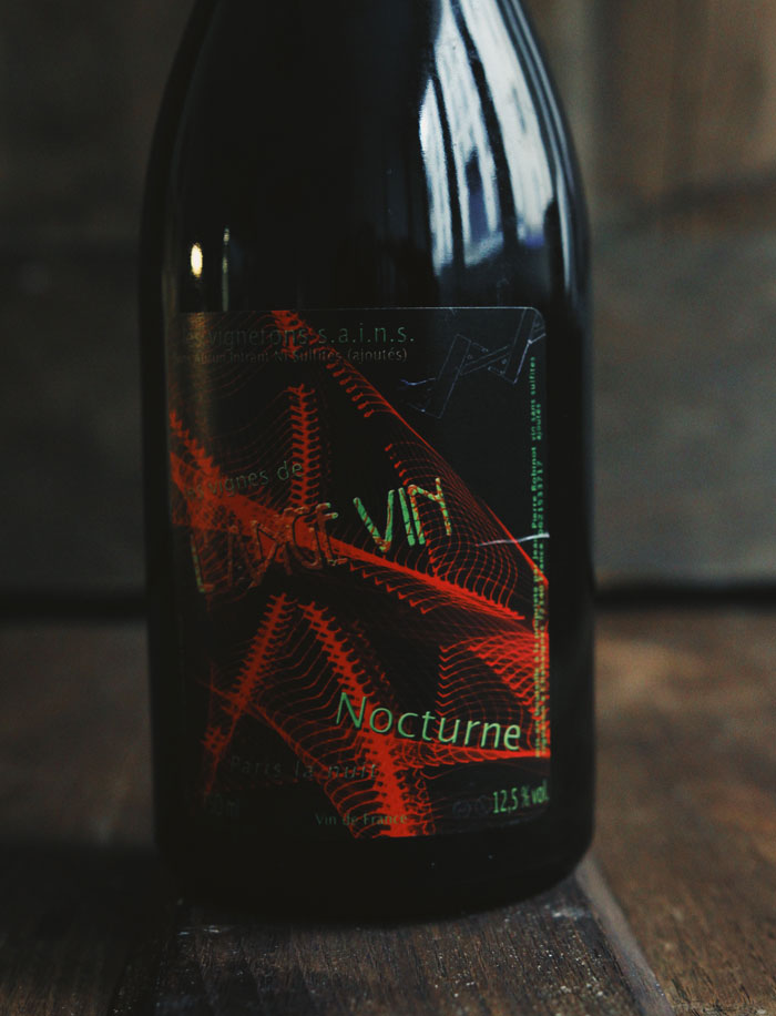 Nocturne Paris la nuit 2011 vin naturel blanc jean pierre robinot lopera des vins 2