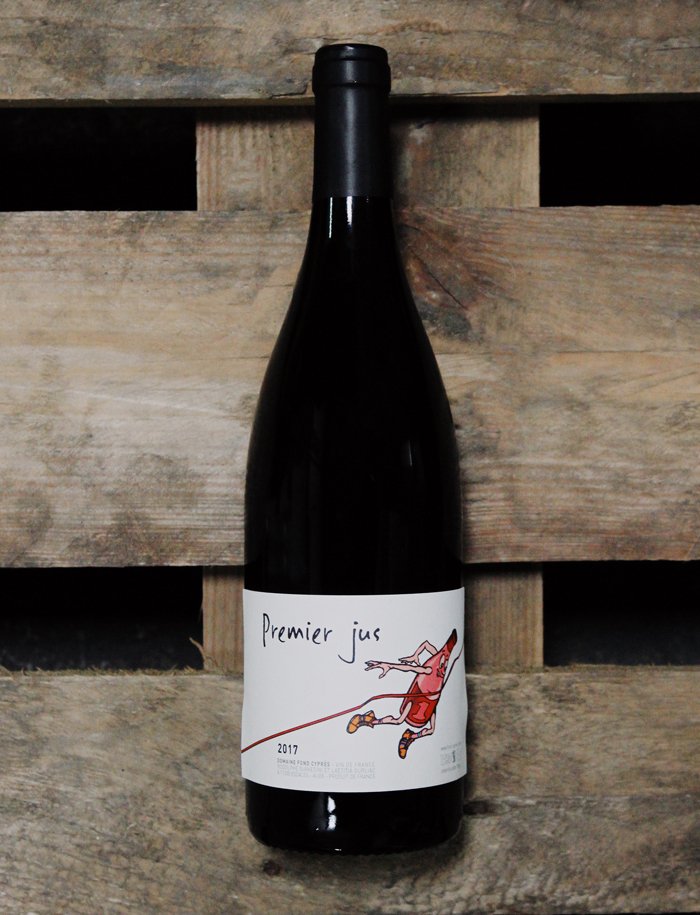 Premier Jus vin naturel rouge 2017 Fond Cypres 1