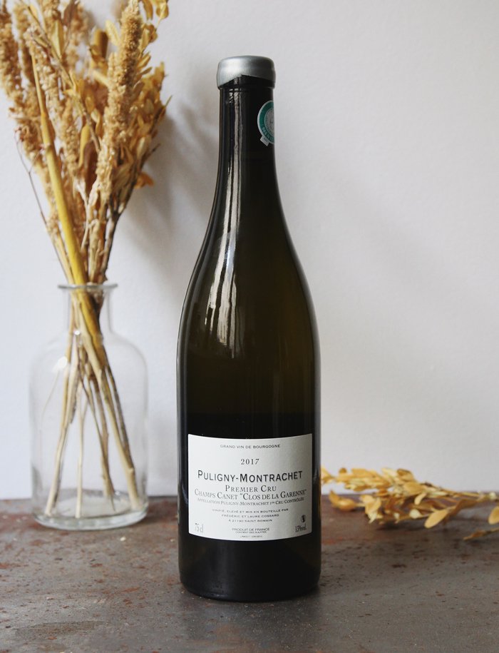 Puligny Montrachet premier cru Champs Canet Clos de la Garenne vin naturel blanc 2017 Domaine de Chassorney Frederic Cossard 2