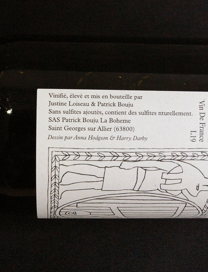 R Riesling vin naturel blanc 2019 patrick bouju domaine la boheme 3