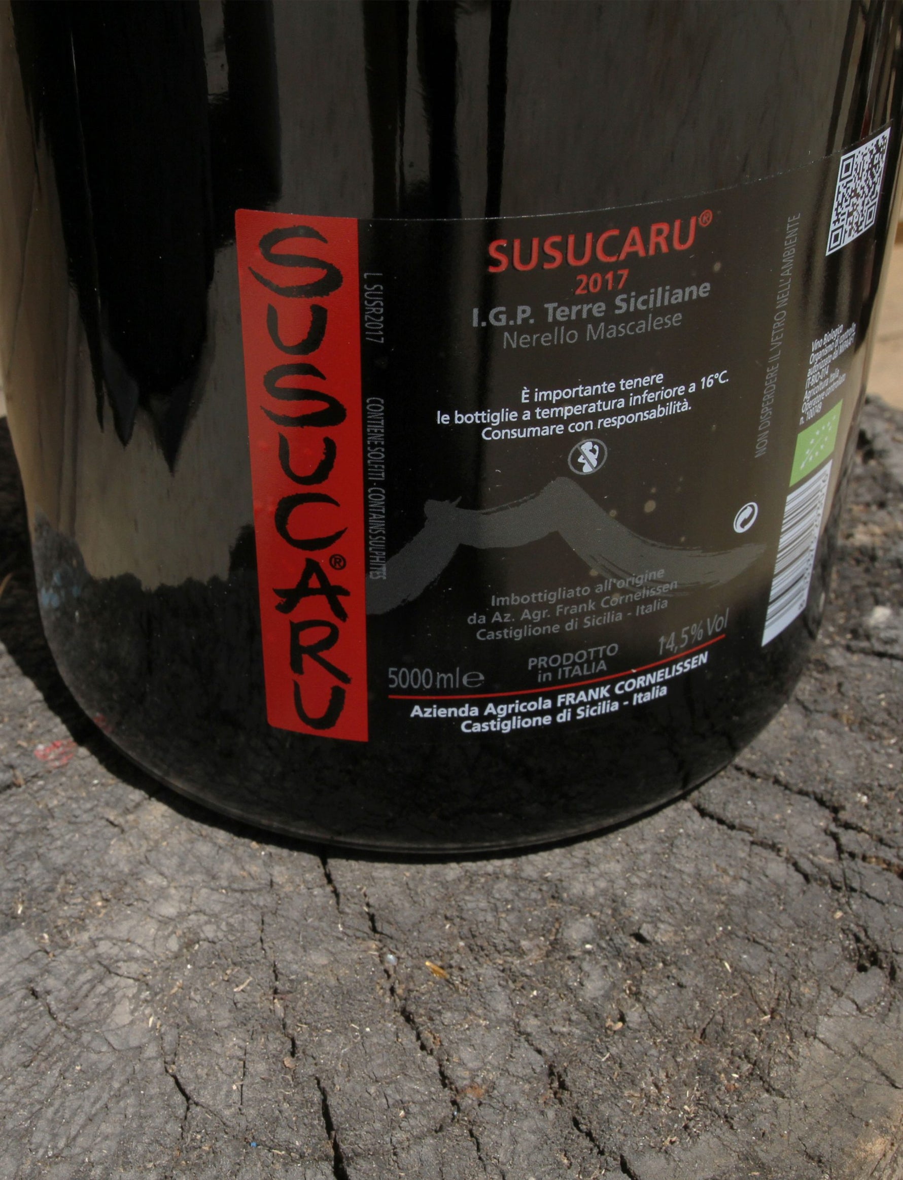 Rehoboam Susucaru Rosso vin rouge 2017 Frank Cornelissen 2 scaled