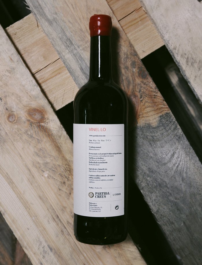 Rehoboam VN vin naturel rouge 2018 partida creus 2