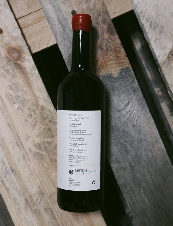 SM Sumoll vin naturel rouge 2017 partida creus 2