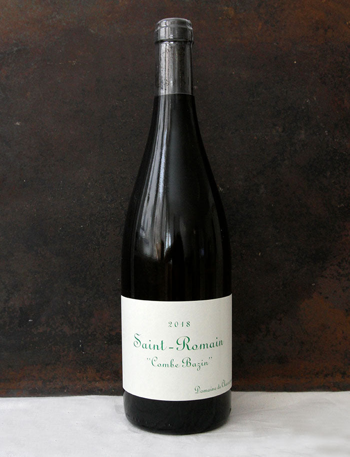 Saint Romain Combe Bazin Qvevris vin naturel blanc 2018 Domaine de Chassorney Frederic Cossard 1