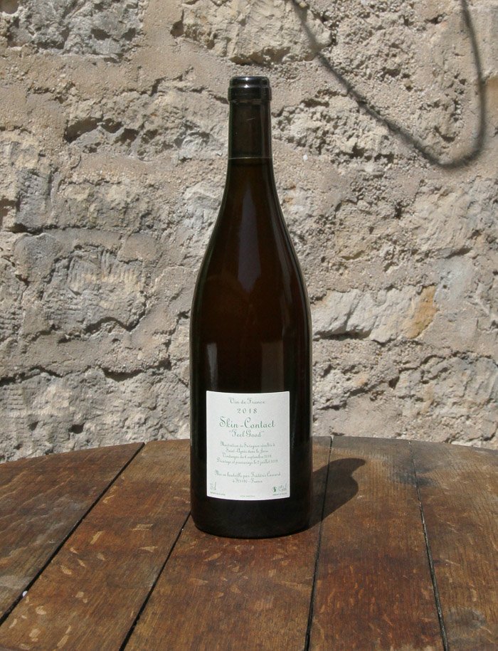 Skin Contact Feel Good vin naturel blanc 2018 Domaine de Chassorney Frederic Cossard 2