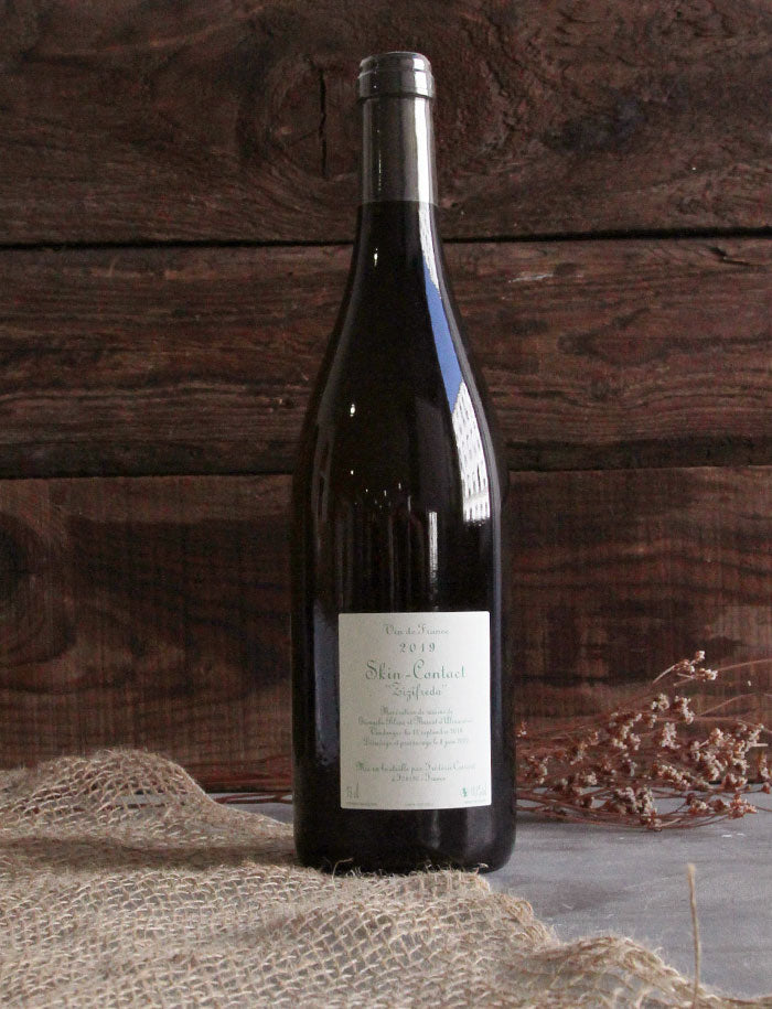 Skin Contact Zizifredo 2019 vin naturel blanc frederic cossard 2
