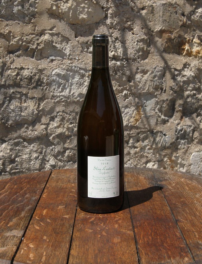 Skin Contact Zizifredo vin naturel blanc 2018 Domaine de Chassorney Frederic Cossard 2