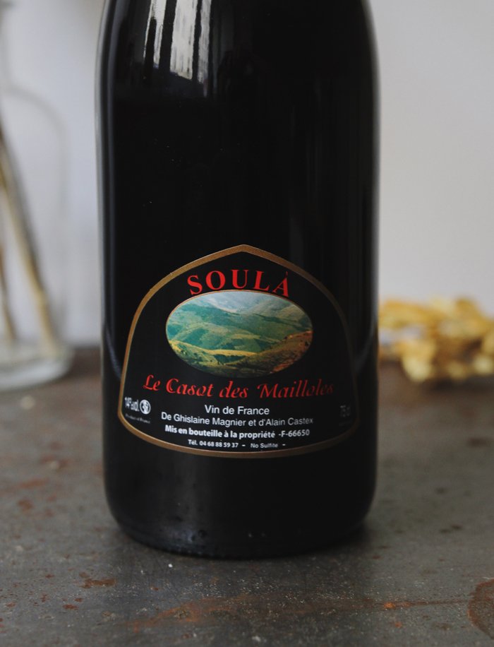 Soula vin naturel rouge 2013 Domaine Le Casot des Mailloles 2