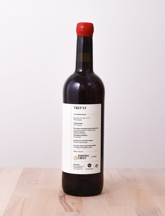 TP Trepat vin naturel rouge 2017 partida creus 2