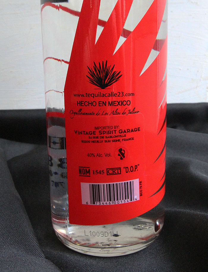 Tequila Calle 23 Blanco 3