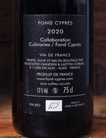 Toile de Fond Cuvee vin naturel Rouge 2020 Fond Cypres 3
