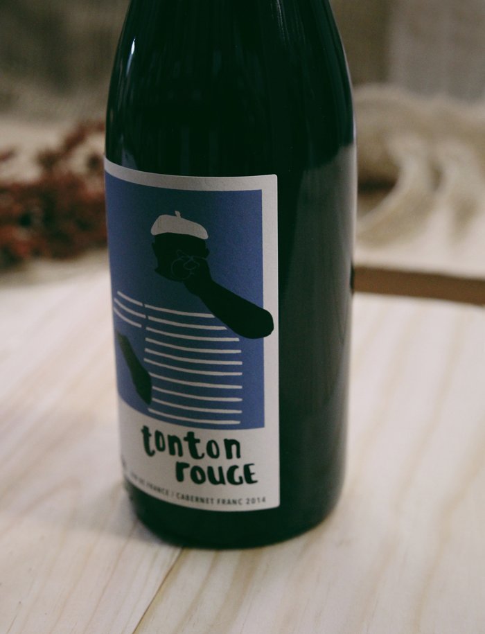 Tonton vin naturel rouge 2014 Vincent Wallard 2