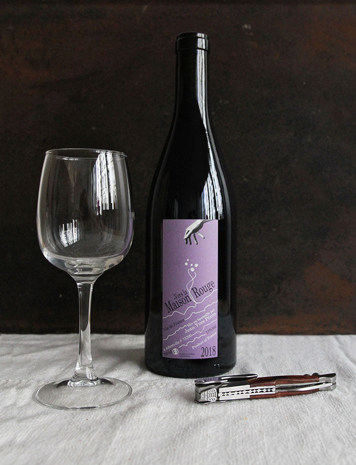 Vers la maison rouge rouge 2018 1