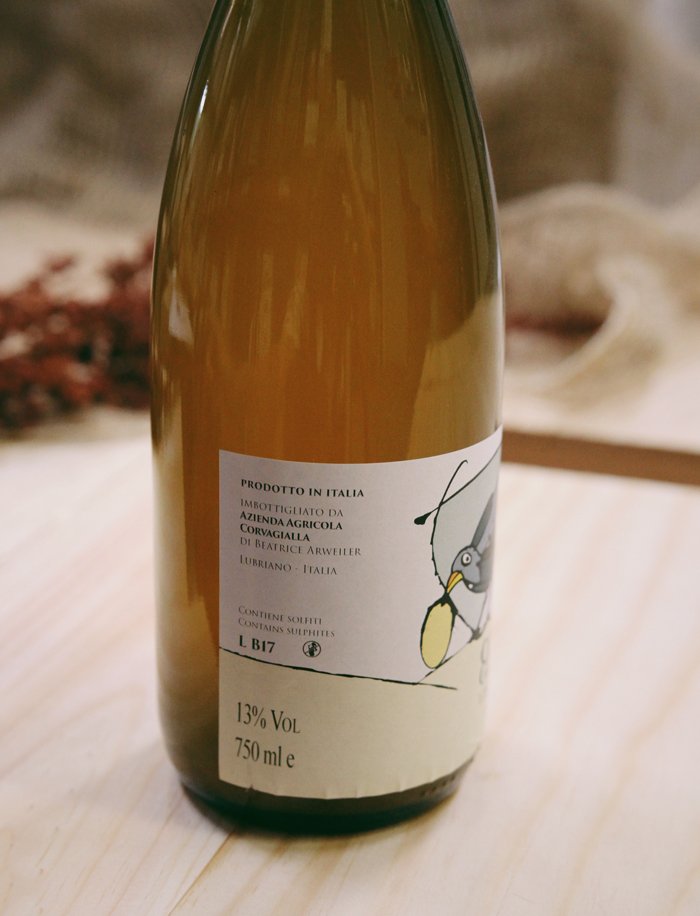 Vino Bianco vin naturel blanc 2017 Azienda Corvagialla 2