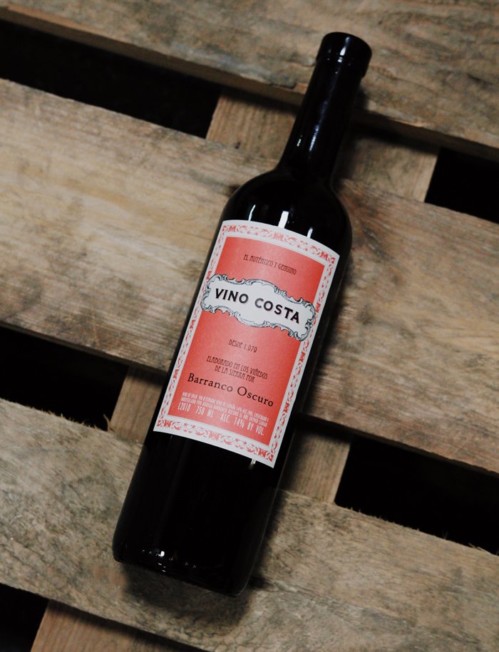 Vino Costa vin naturel rose 2010 Cortijo Barranco Oscuro 2