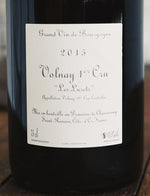 Volnay Les Lurets 1er Cru vin naturel rouge 2015 Domaine de Chassorney Frederic Cossard 2