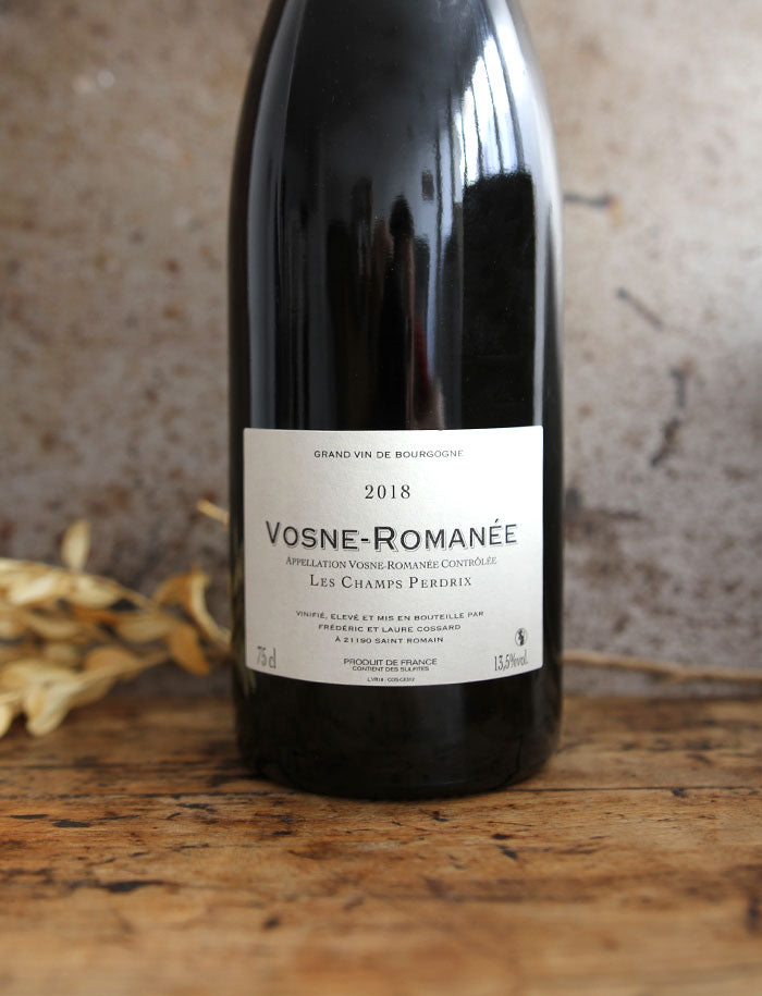 Vosne Romanee Champs Perdrix vin naturel rouge 2018 Domaine de Chassorney Frederic Cossard 3