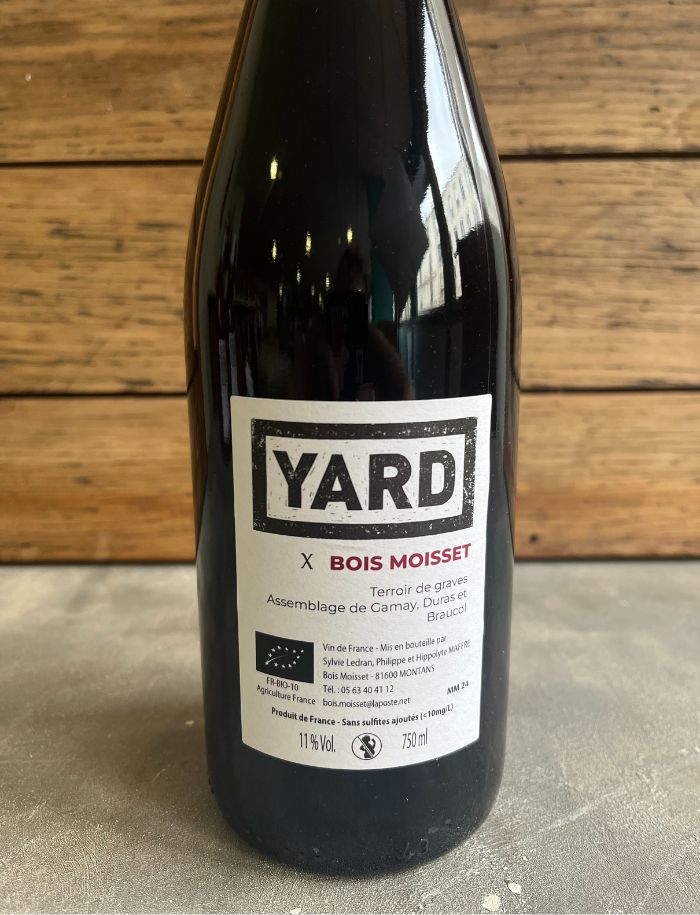 Cuvée YARD x Bois Moisset (cuvée exclusive) Rouge 2024