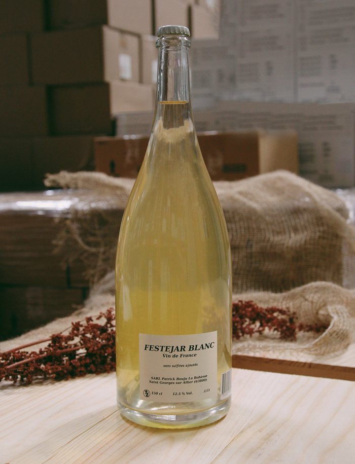magnum festejar vin naturel blanc petillant 2015 patrick bouju 2