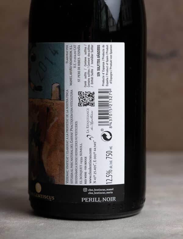 Perill Noir Sumoll Rouge 2014, Clos Lentiscus