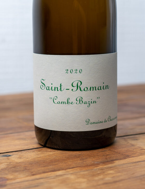 Saint Romain Combe Bazin Blanc 2020