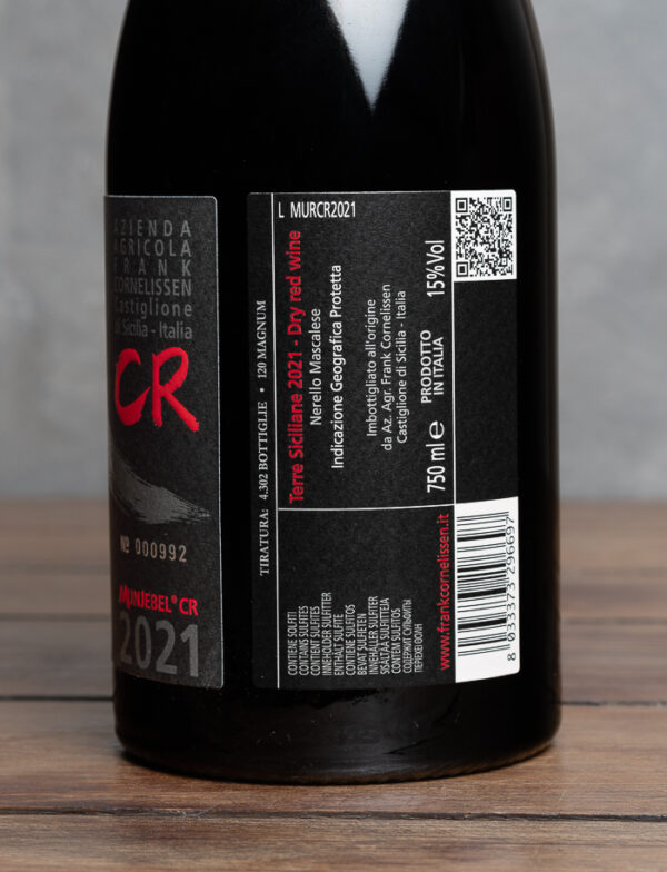 Munjebel CR Rouge 2021, Frank Cornelissen