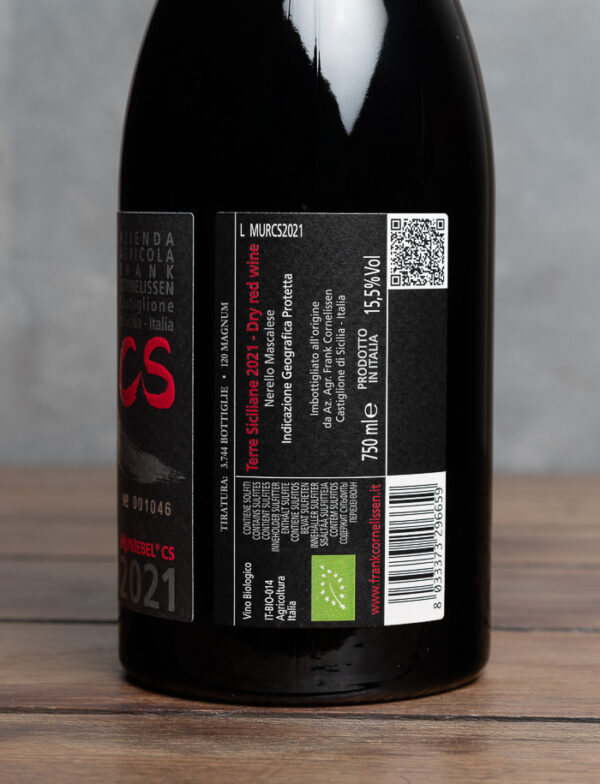 Munjebel CS Rouge 2021, Frank Cornelissen