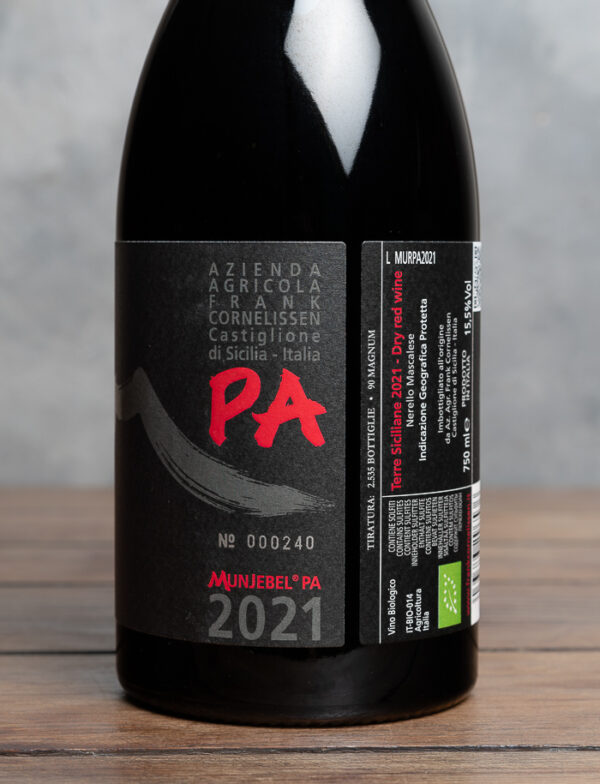 Munjebel PA Rouge 2021, Frank Cornelissen