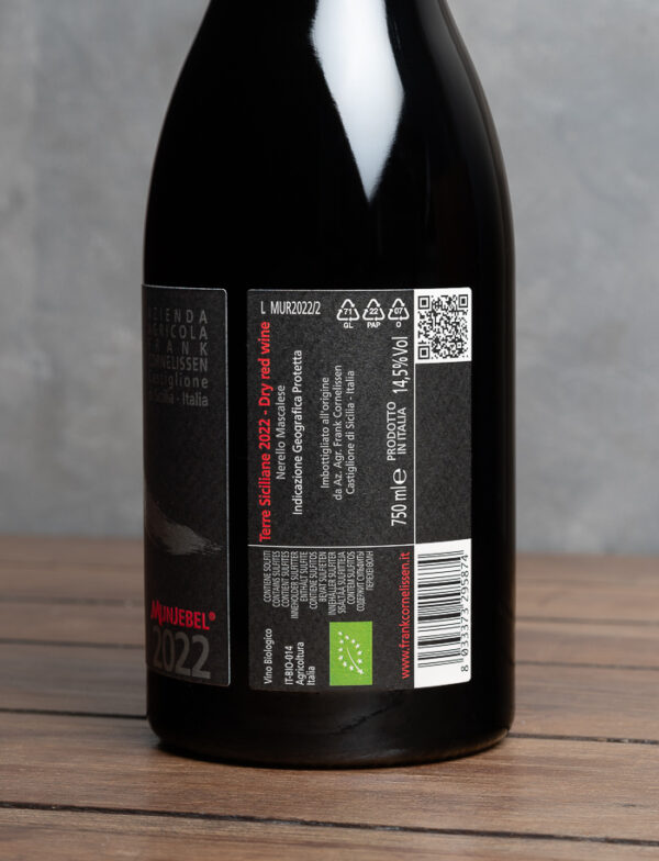 Munjebel Rouge 2022, Frank Cornelissen