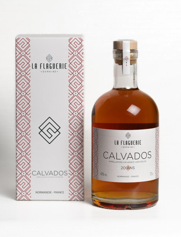 Calvados "Premium 20 Ans" , Domaine de la Flaguerie