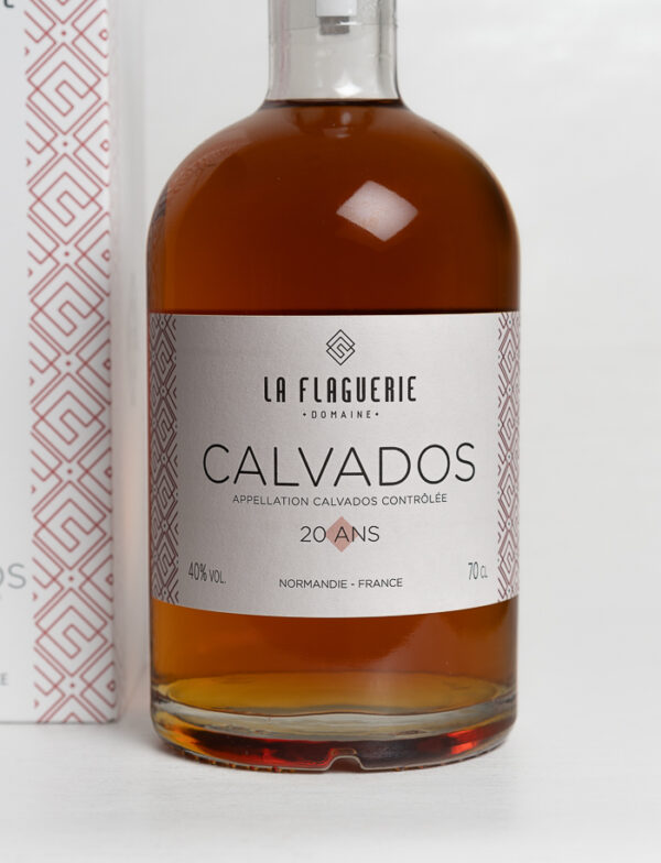 Calvados "Premium 20 Ans" , Domaine de la Flaguerie