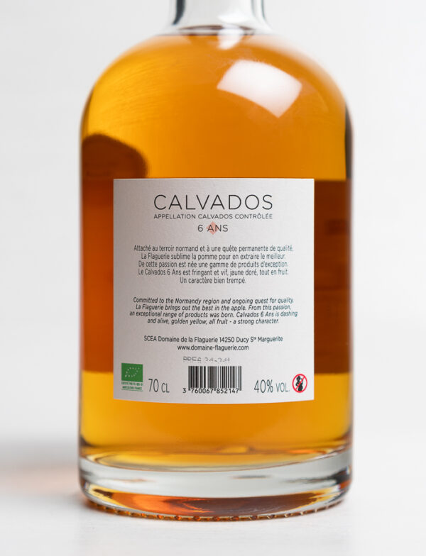 Calvados "Premium 6 Ans" , Domaine de la Flaguerie