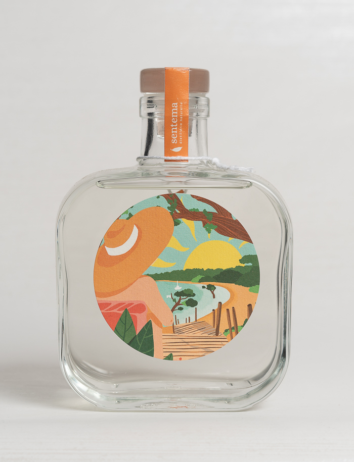 Zestes d'oranges amères , Distillerie Sentema